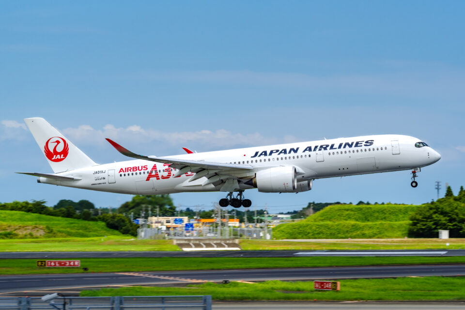 JAL A350（処理後）