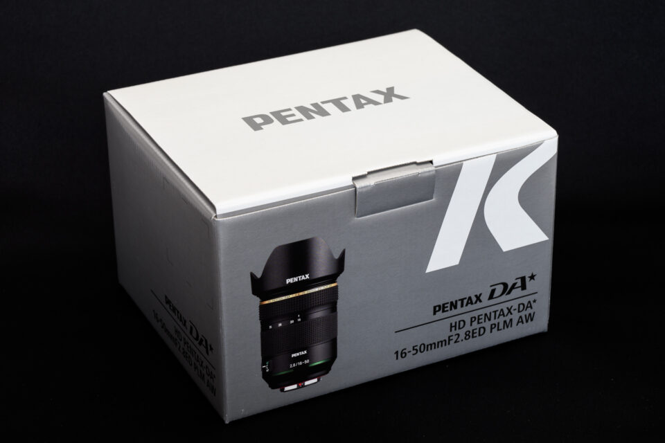 HD PENTAX-DA★16-50mmF2.8ED PLM AW 箱