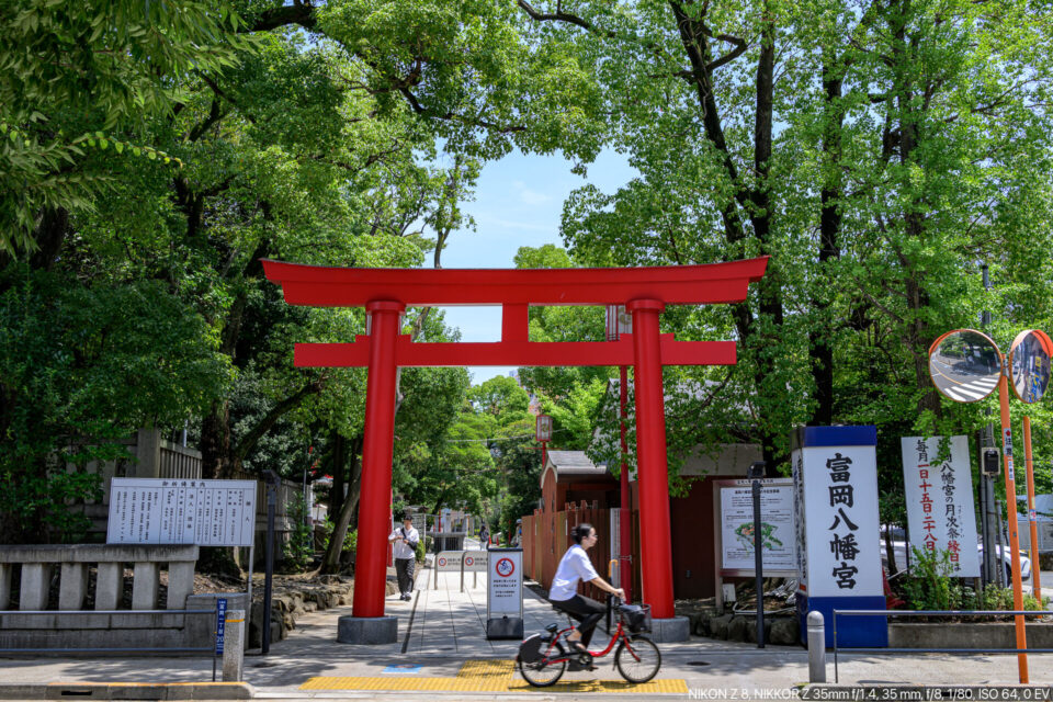 富岡八幡宮西側の鳥居