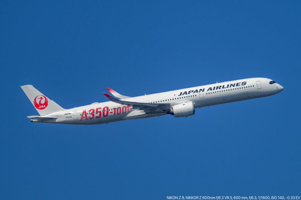 JAL A350-1000 JA01WJ