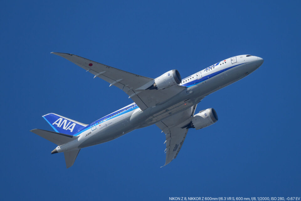 ANA B787-8 JA819A