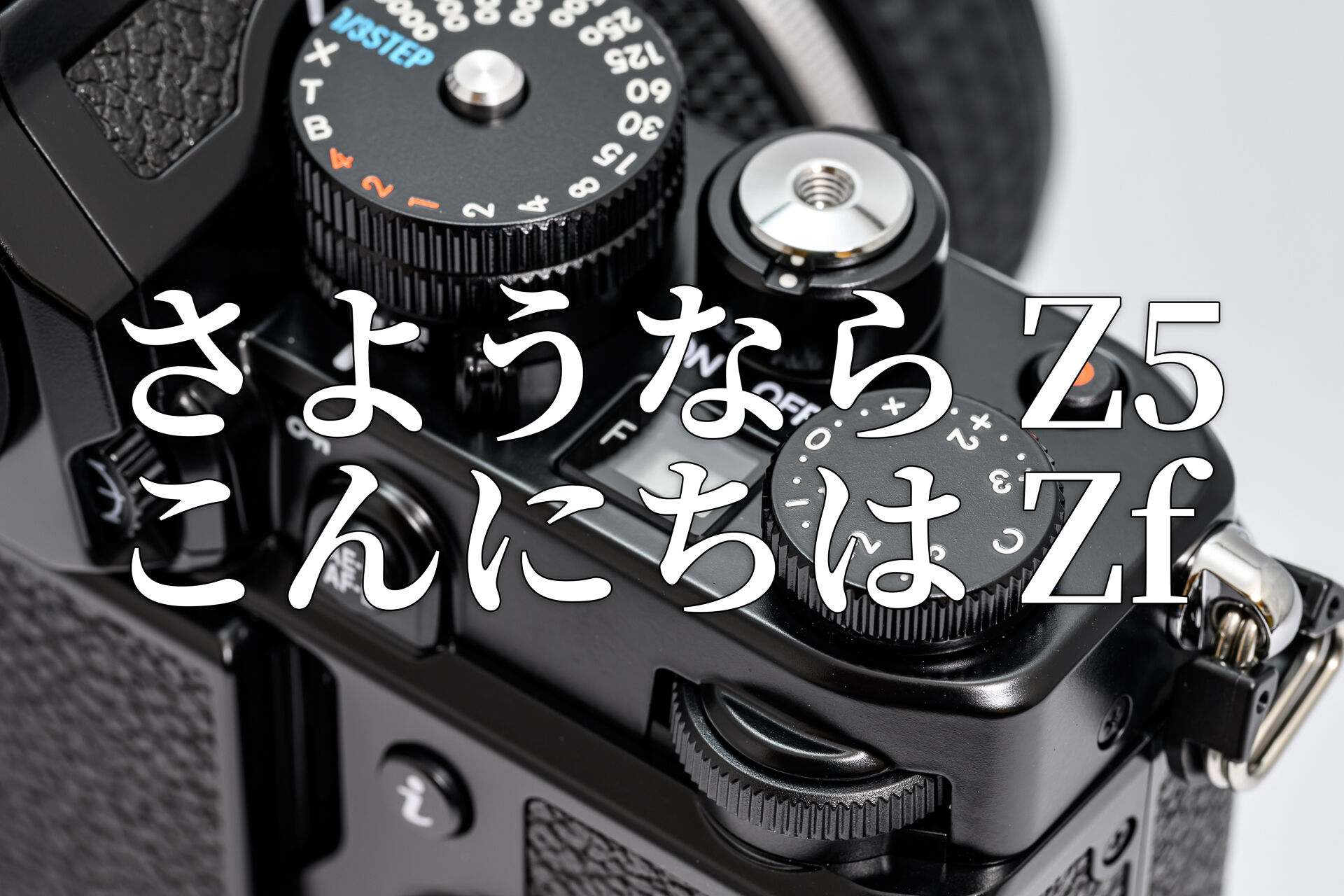 Z8のサブカメラをZ5からZfに入れ替えた – 酔人日月抄外伝