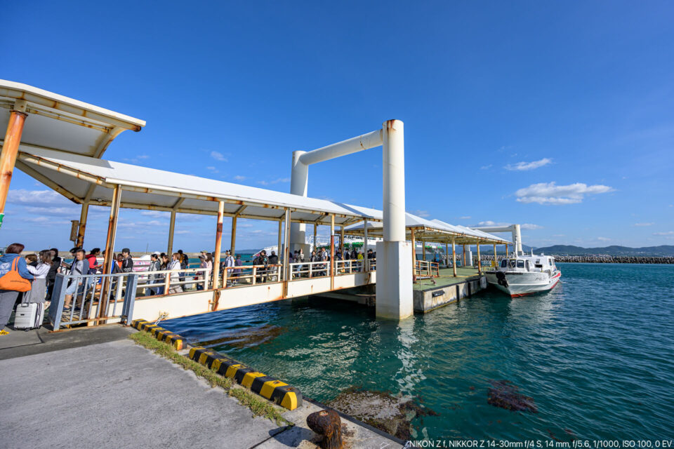 竹富島フェリー桟橋