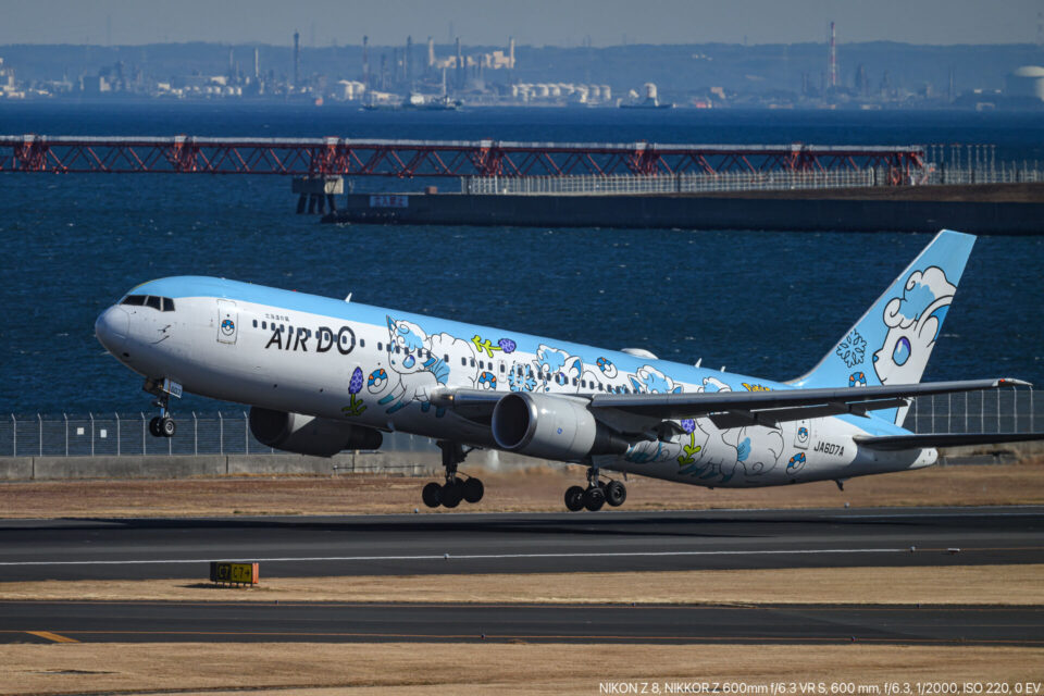 AIRDO/B767-381ER/JA607A ロコンジェット