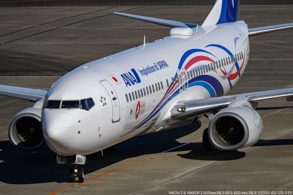 ANA/B737-800/JA58AN アクアフレッシュ