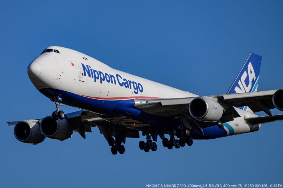 NCA / B747−8F / JA14KZ