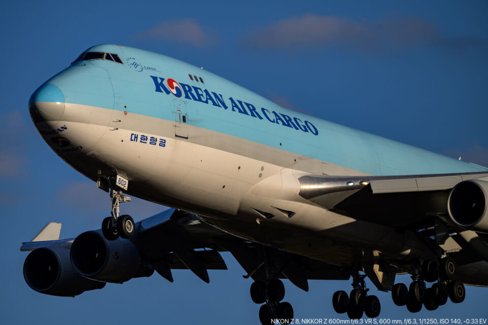 KAL / B747--400F / HL7602