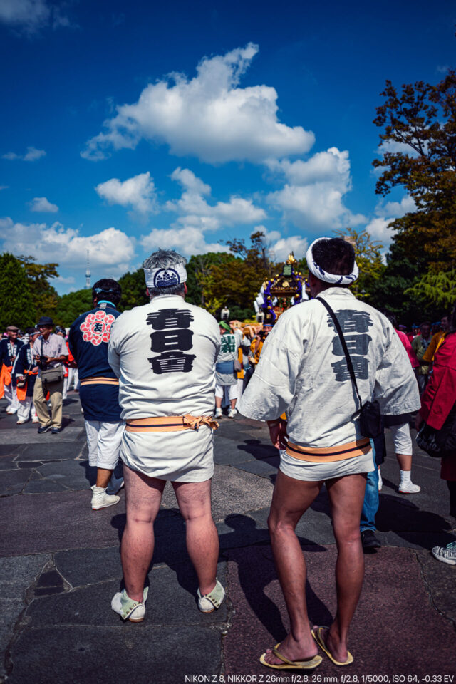祭の男