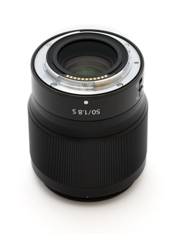 NIKKOR Z 50mm F1.8 S 後玉側
