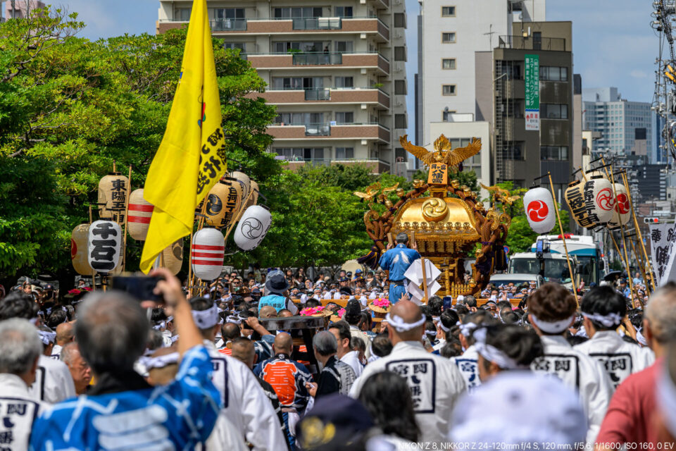二の宮神輿渡御　六部会から三部会へ