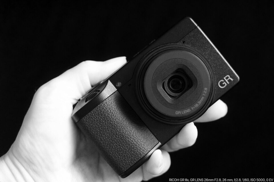 GR IV in my hand