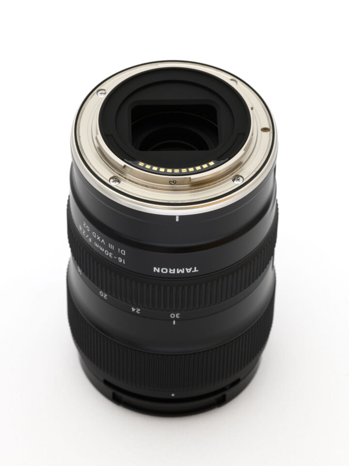 TAMRON 16-30mm F/2.8 Di III VXD G2 テレ端マウント側