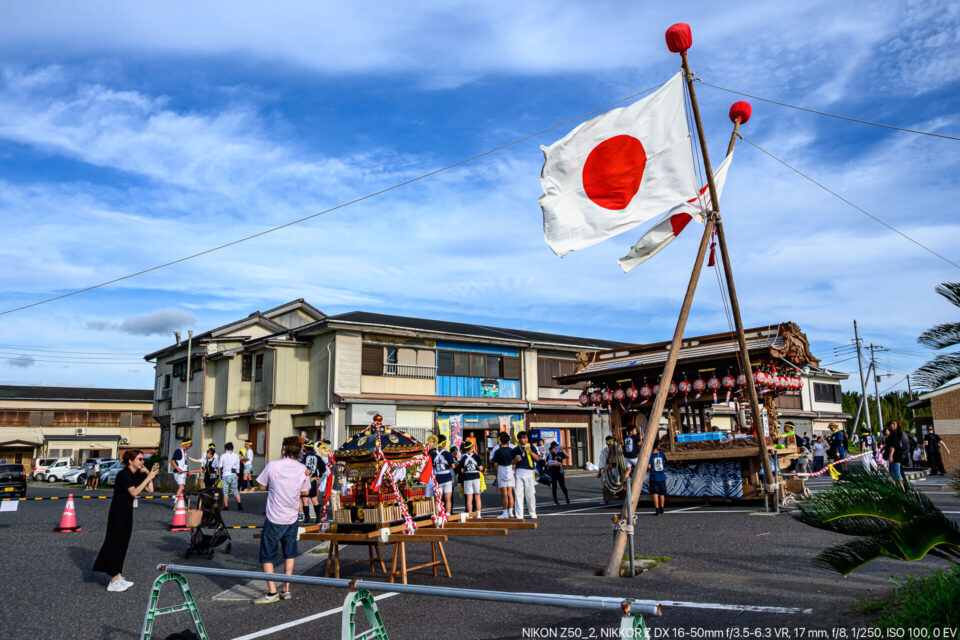 竜ヶ崎のお祭り